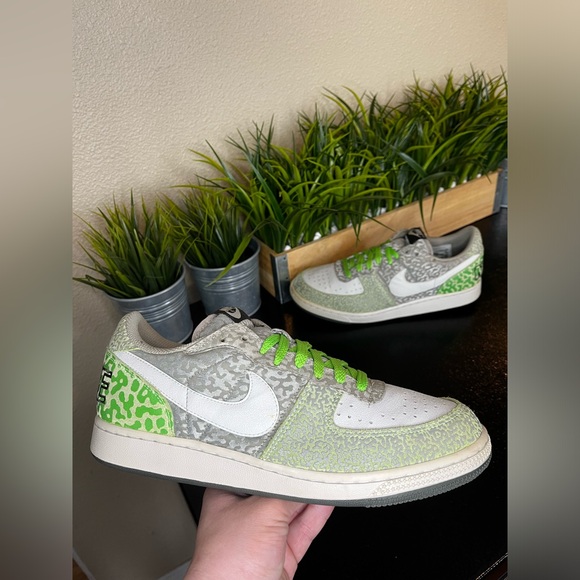 Nike Other - Nike Terminator Low Premium Green White Grey
